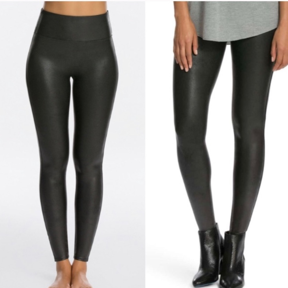 Spanx Faux Leather Leggings